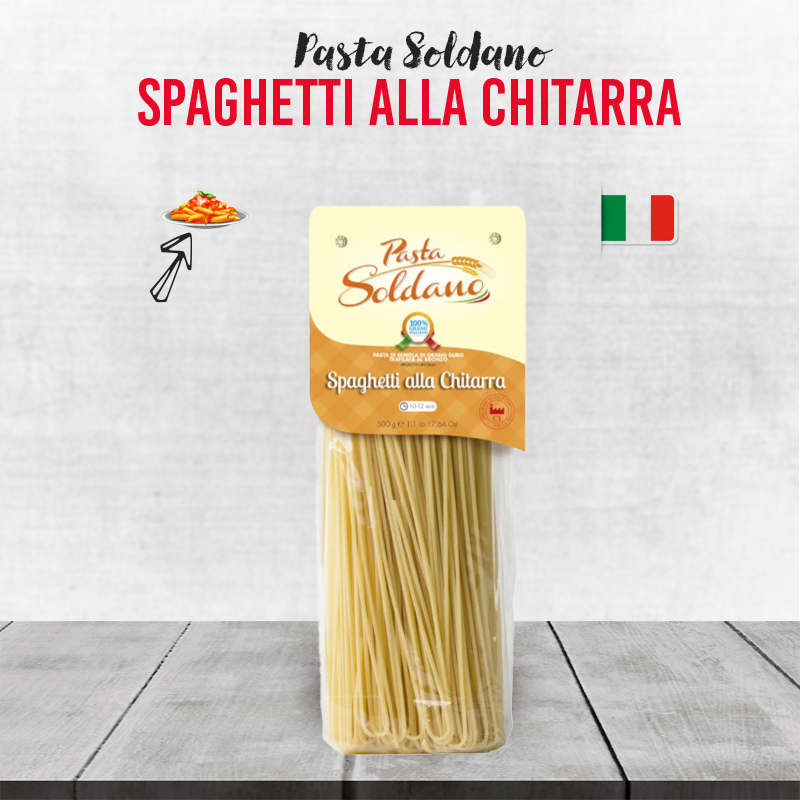 Pasta Soldano Spaghetti alla Chitarra - 500g Pasta Soldano Spaghetti alla Chitarra - 500g