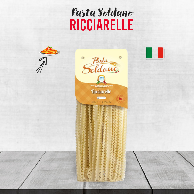 Pasta Soldano Ricciarelle - 500g