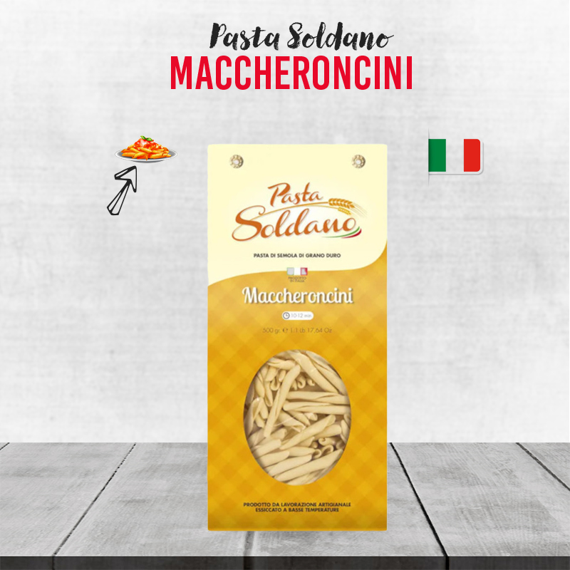 Pasta Soldano Maccheroncini - 500g