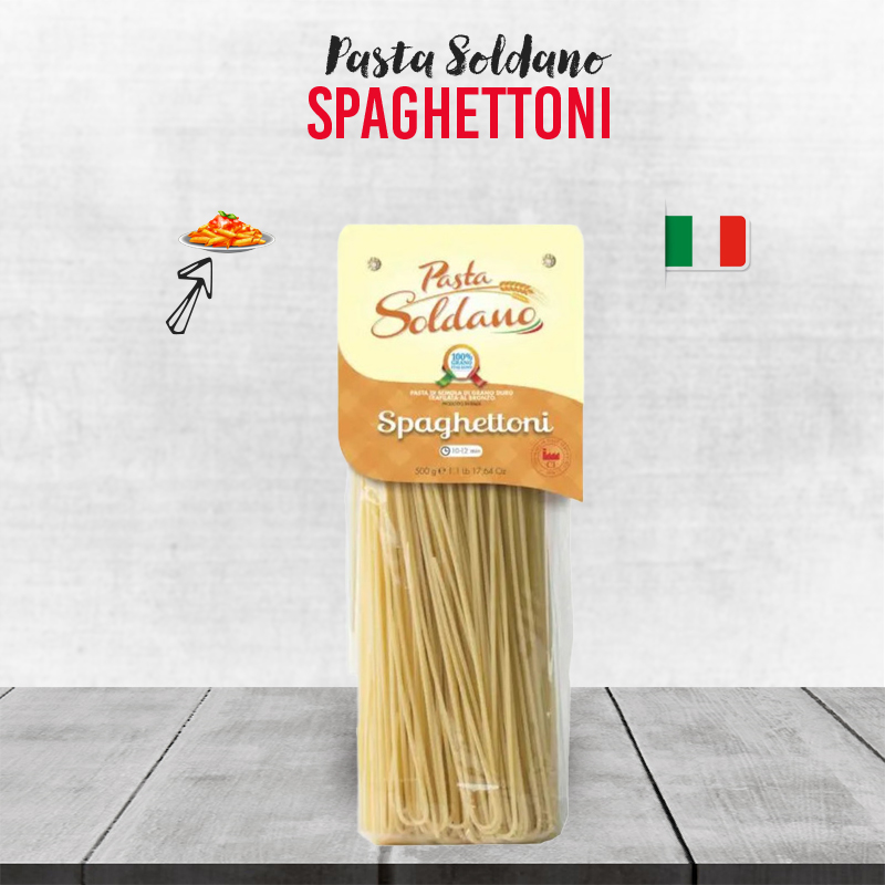 Pasta Soldano Spaghettoni - 500g