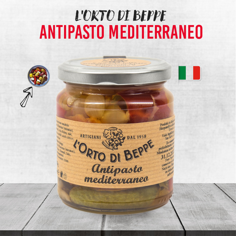 L'Orto Di Beppe Antipasto Mediterraneo - 280g