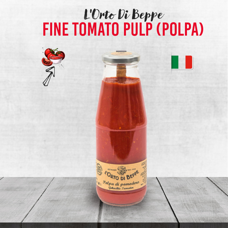 L'Orto Di Beppe Fine Tomato Pulp (Polpa) - 670g