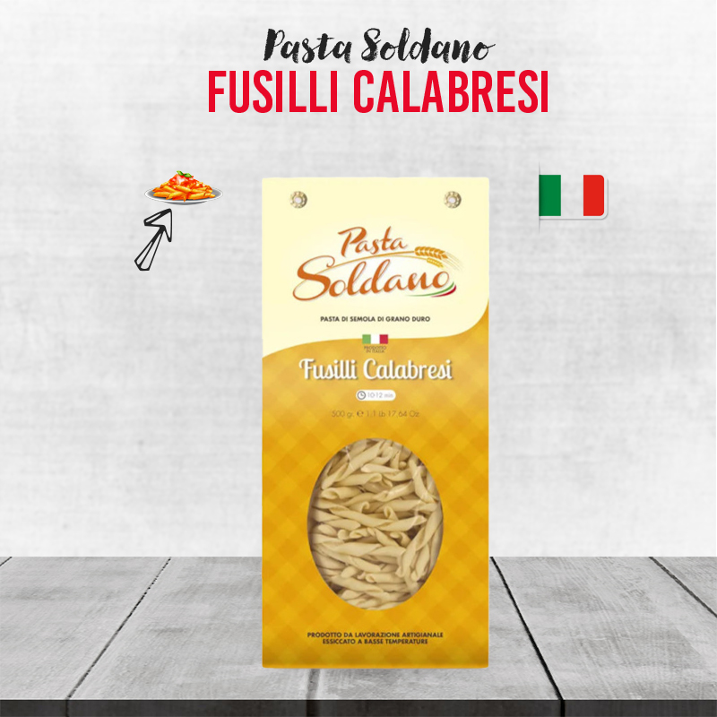 Pasta Soldano Fusilli Calabresi - 500g