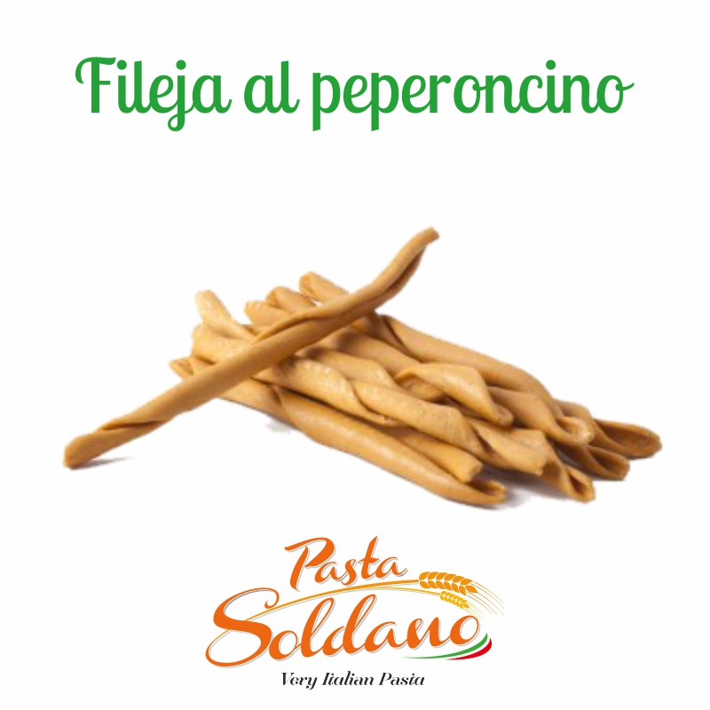 Pasta Soldano Fileja Al Pepperoncino - 500g